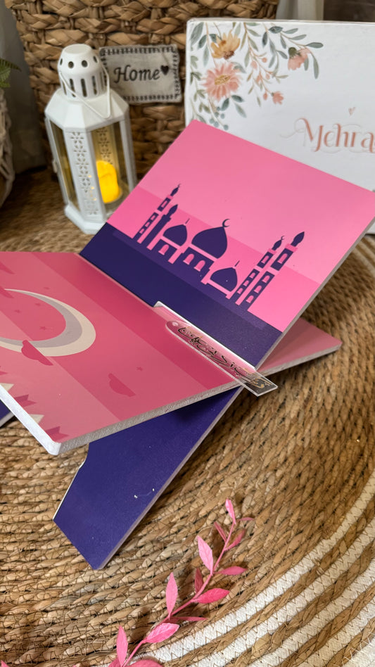 Bbk10(prayer mat,Rehal bookmark &tasbeeh)