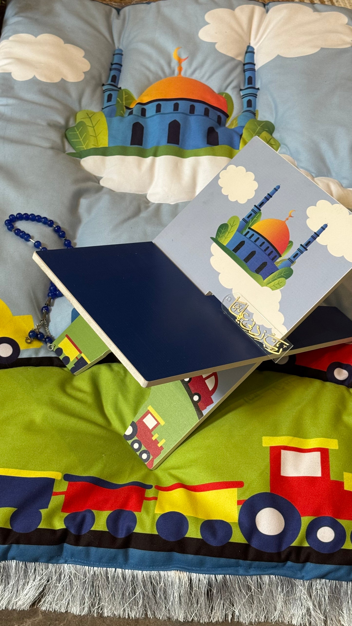 BBk08 (prayer mat, Rehal, bookmark & Tasbeeh)