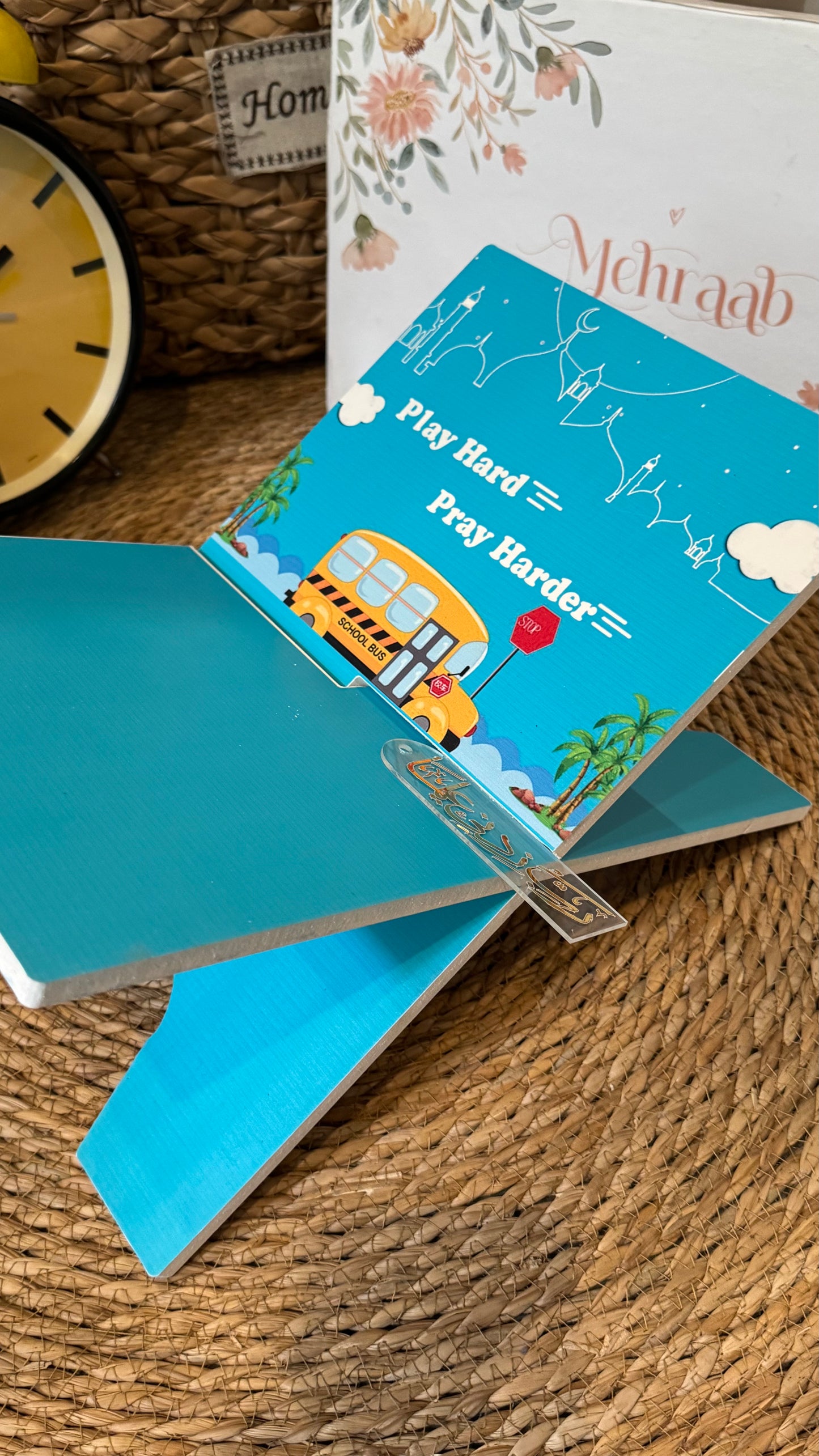 Bbk14(prayer mat,Rehal bookmark &tasbeeh)