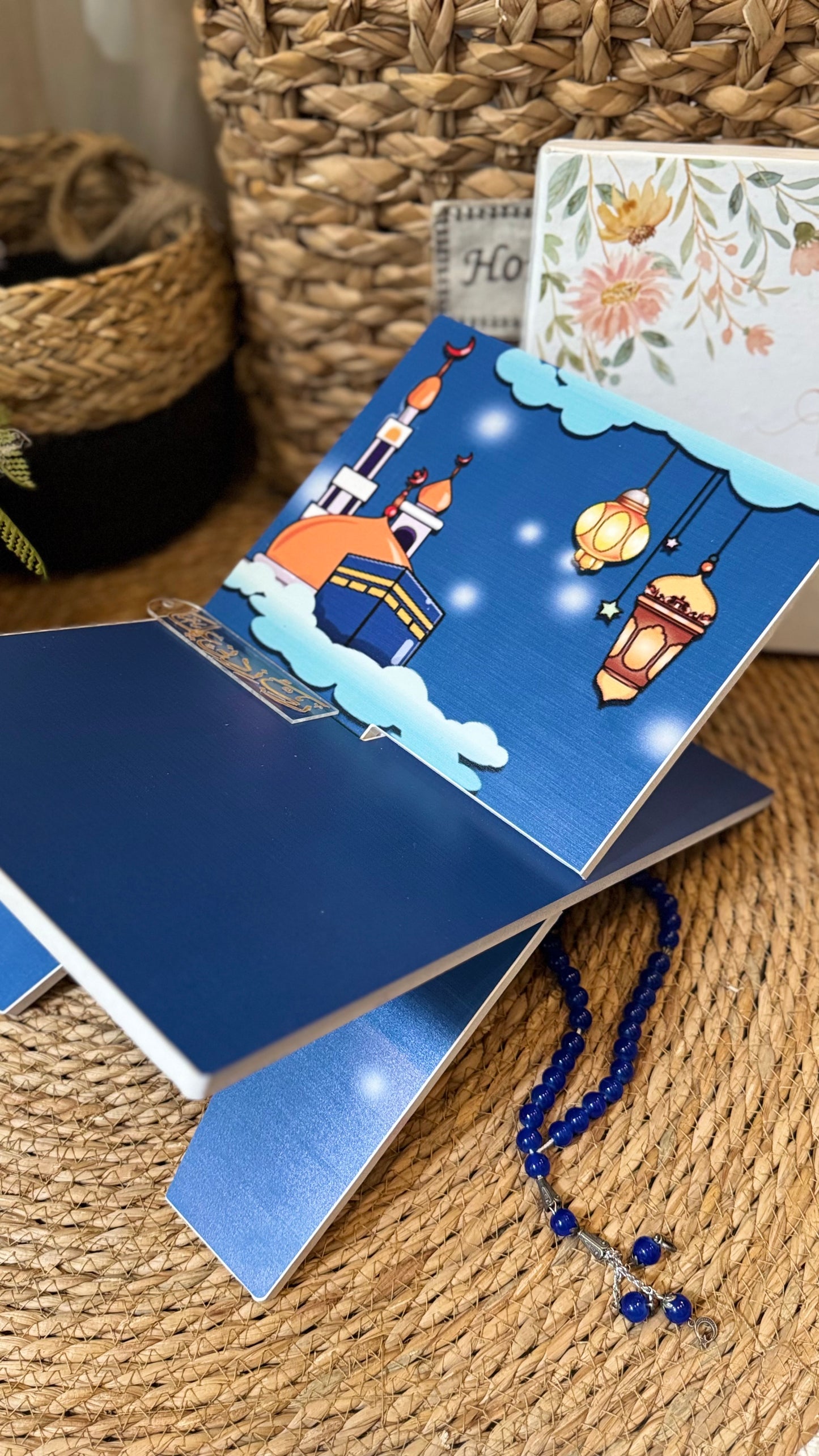 BBk01 (prayer mat, Rehal, bookmark & Tasbeeh)
