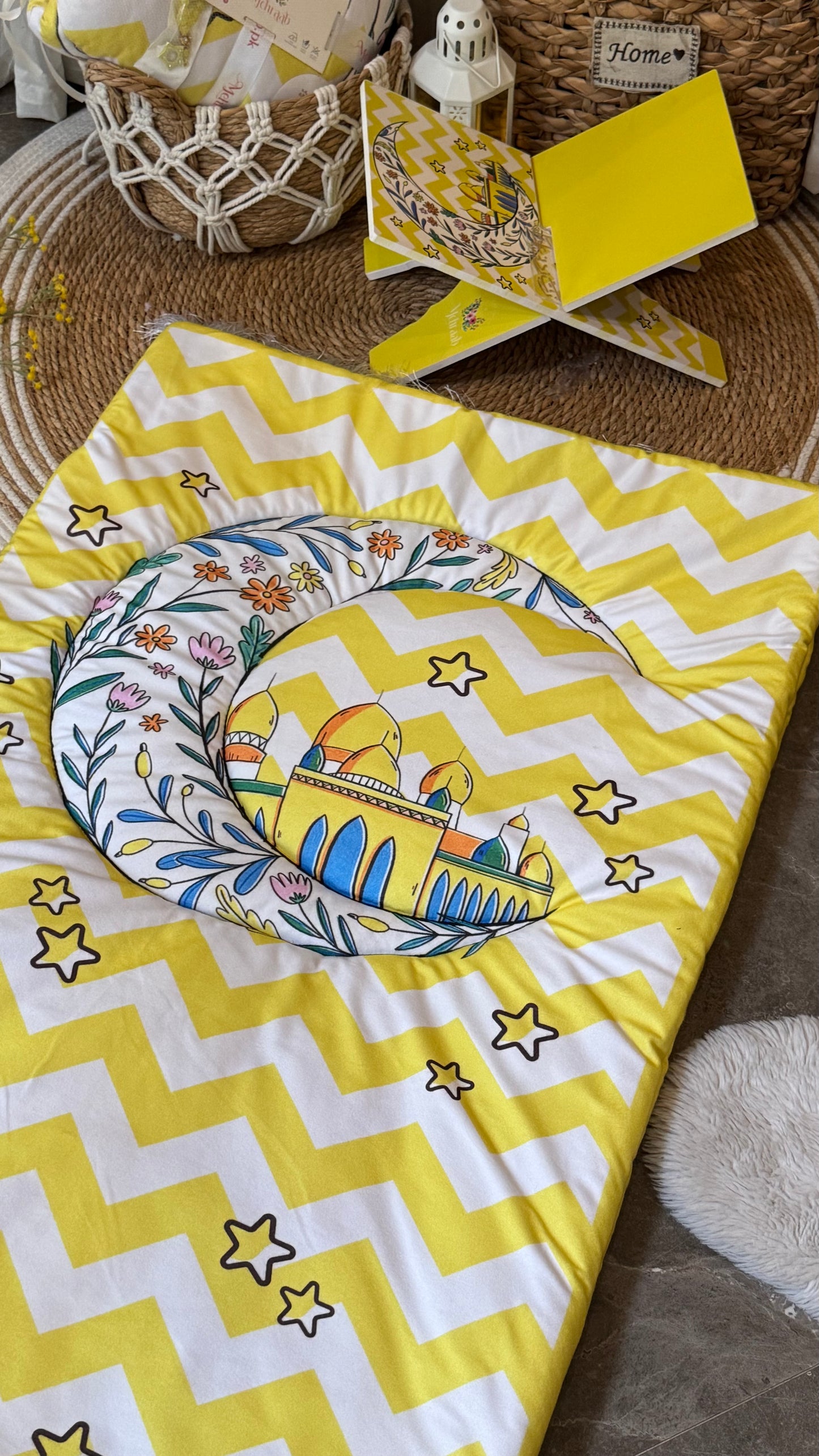 Bbk15(prayer mat Rehal,bookmark &tasbeeh)
