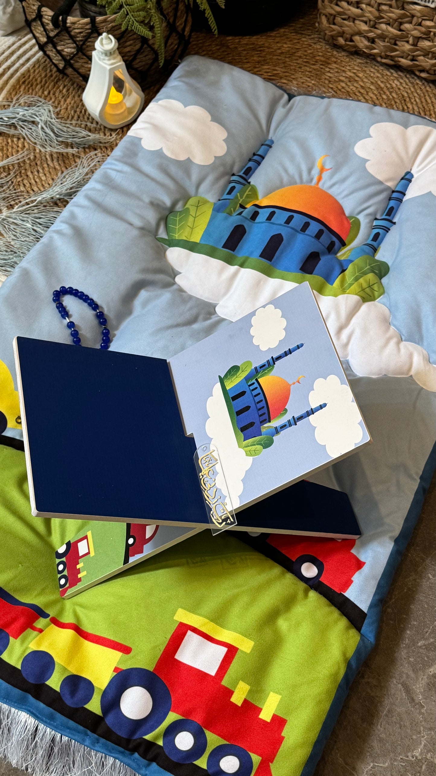 BBk08 (prayer mat, Rehal, bookmark & Tasbeeh)