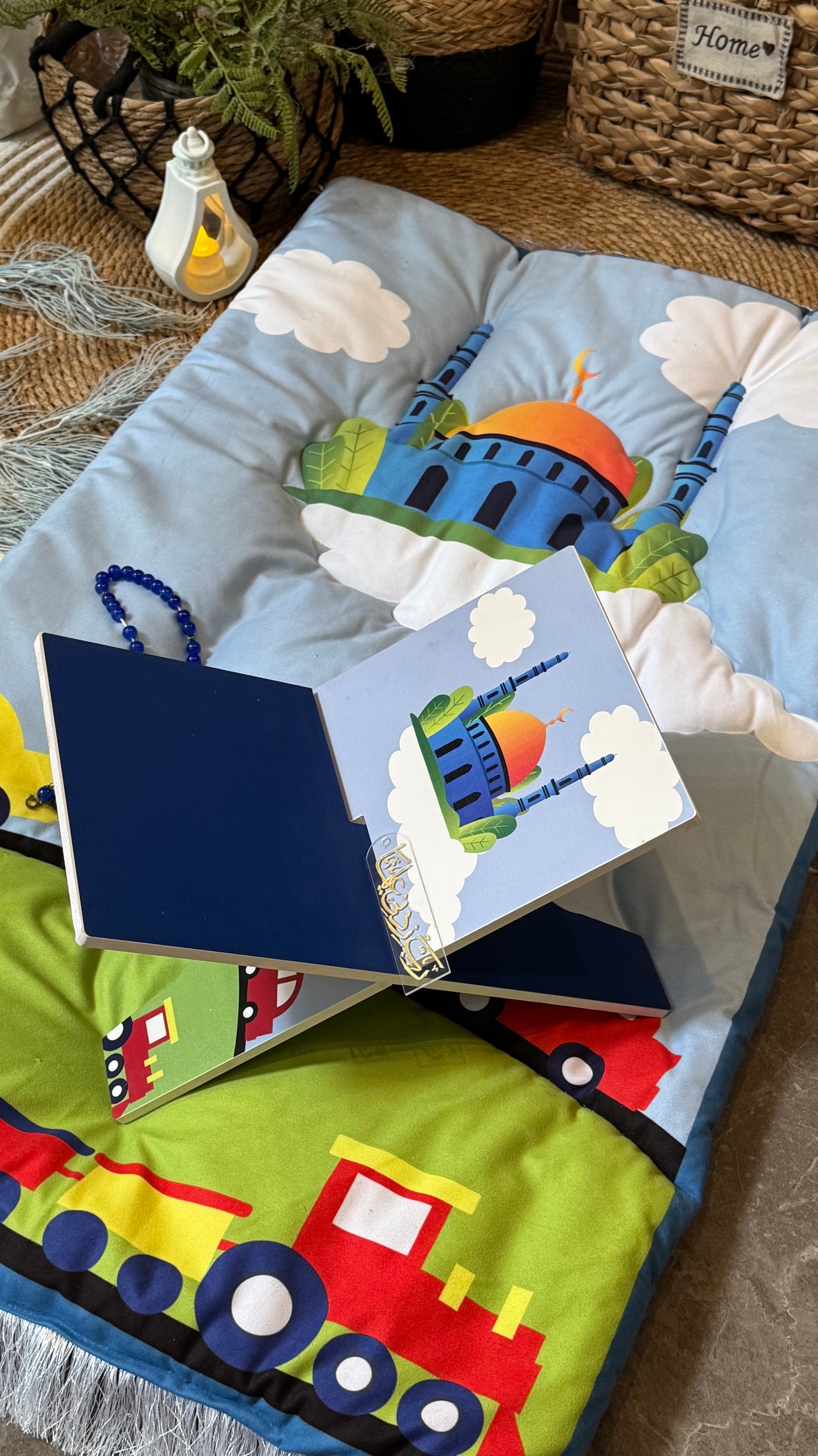 BBk08 (prayer mat, Rehal, bookmark & Tasbeeh)