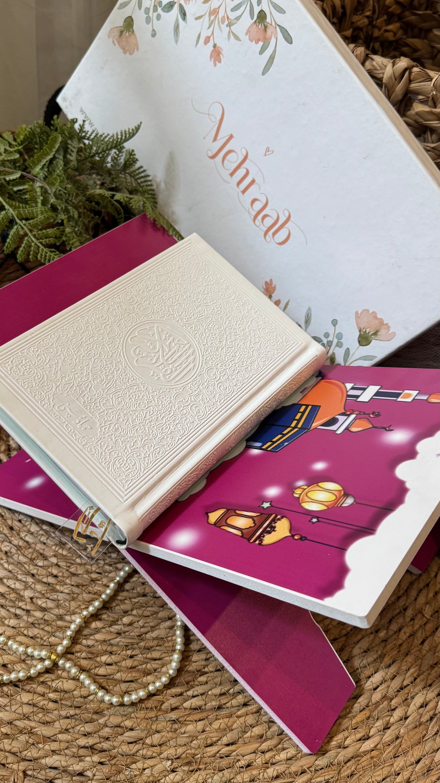 BBK03(prayer mat, Rehal, bookmark & Tasbeeh)