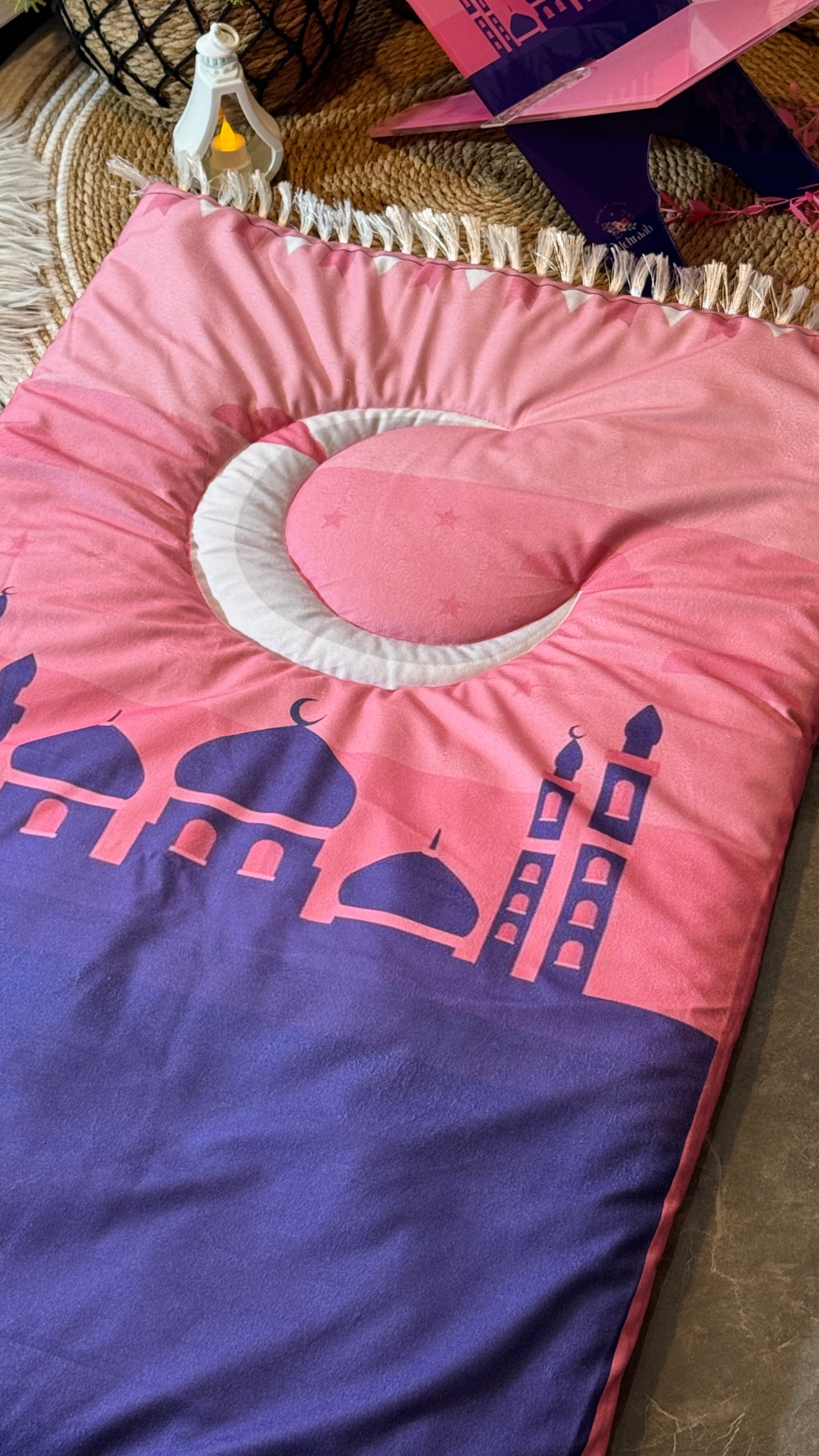 Bbk10(prayer mat,Rehal bookmark &tasbeeh)