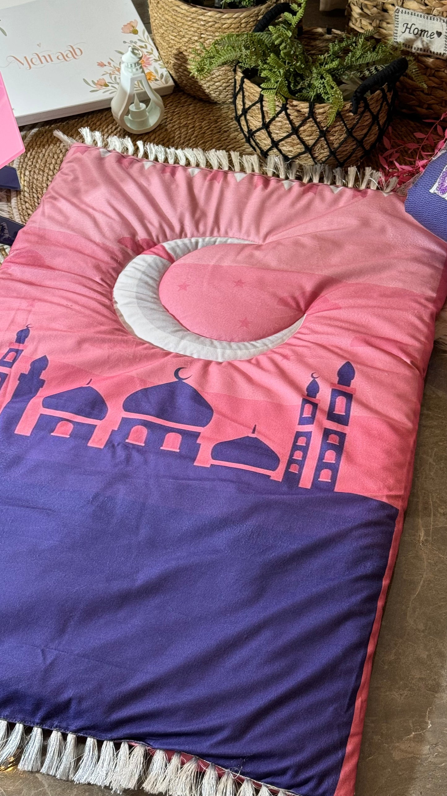 Bbk10(prayer mat,Rehal bookmark &tasbeeh)