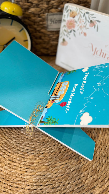 Bbk14(prayer mat,Rehal bookmark &tasbeeh)