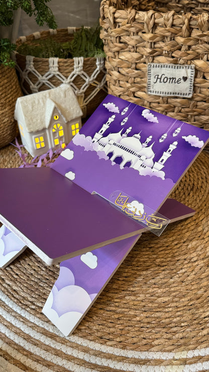 Rk04:purple Rehal with white masjid.