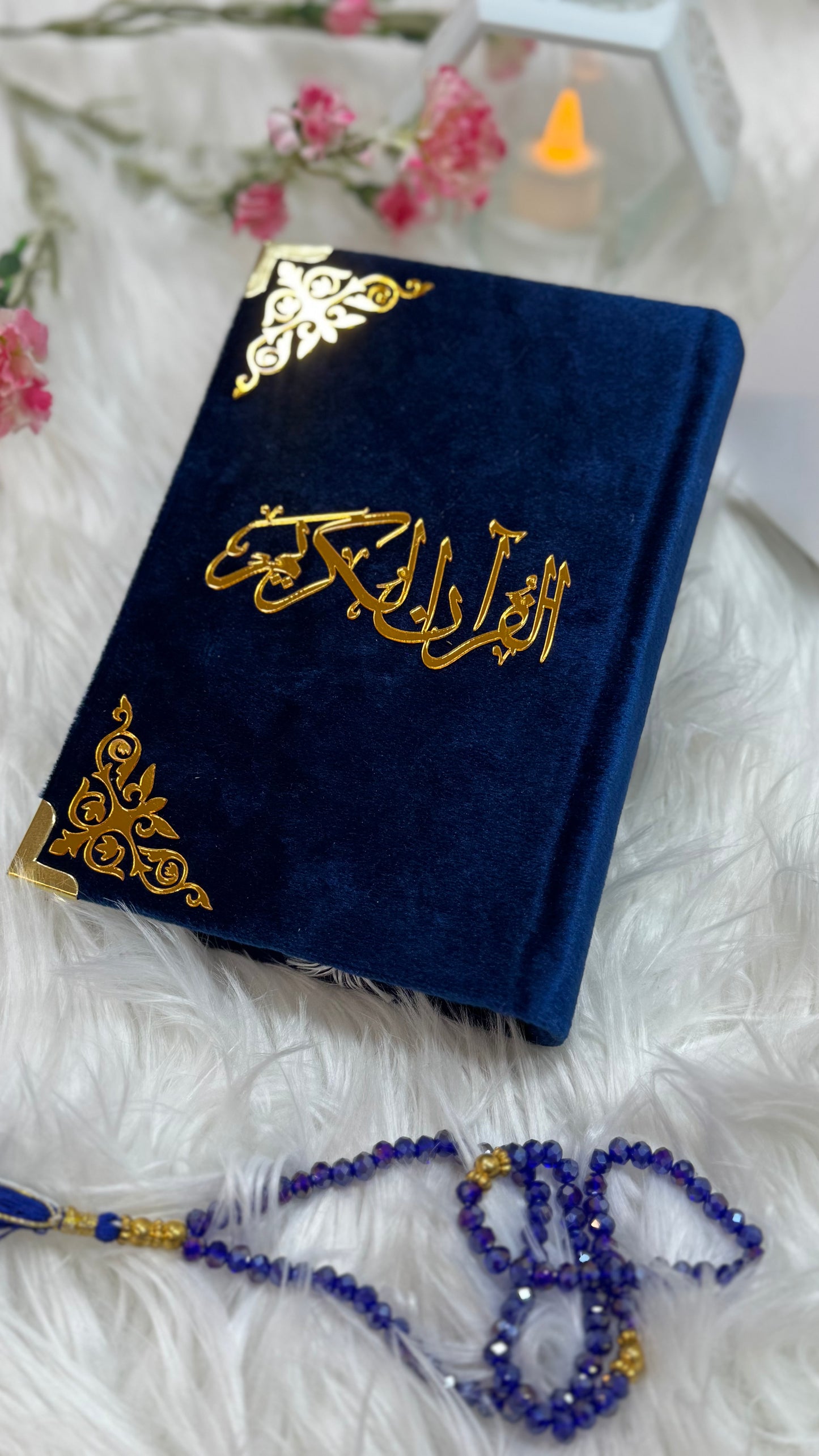 Blue Velvet Quran pak