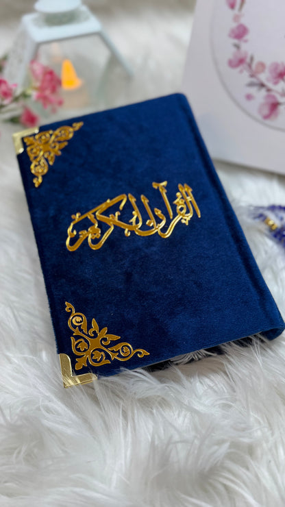 Blue Velvet Quran pak