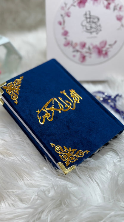 Blue Velvet Quran pak