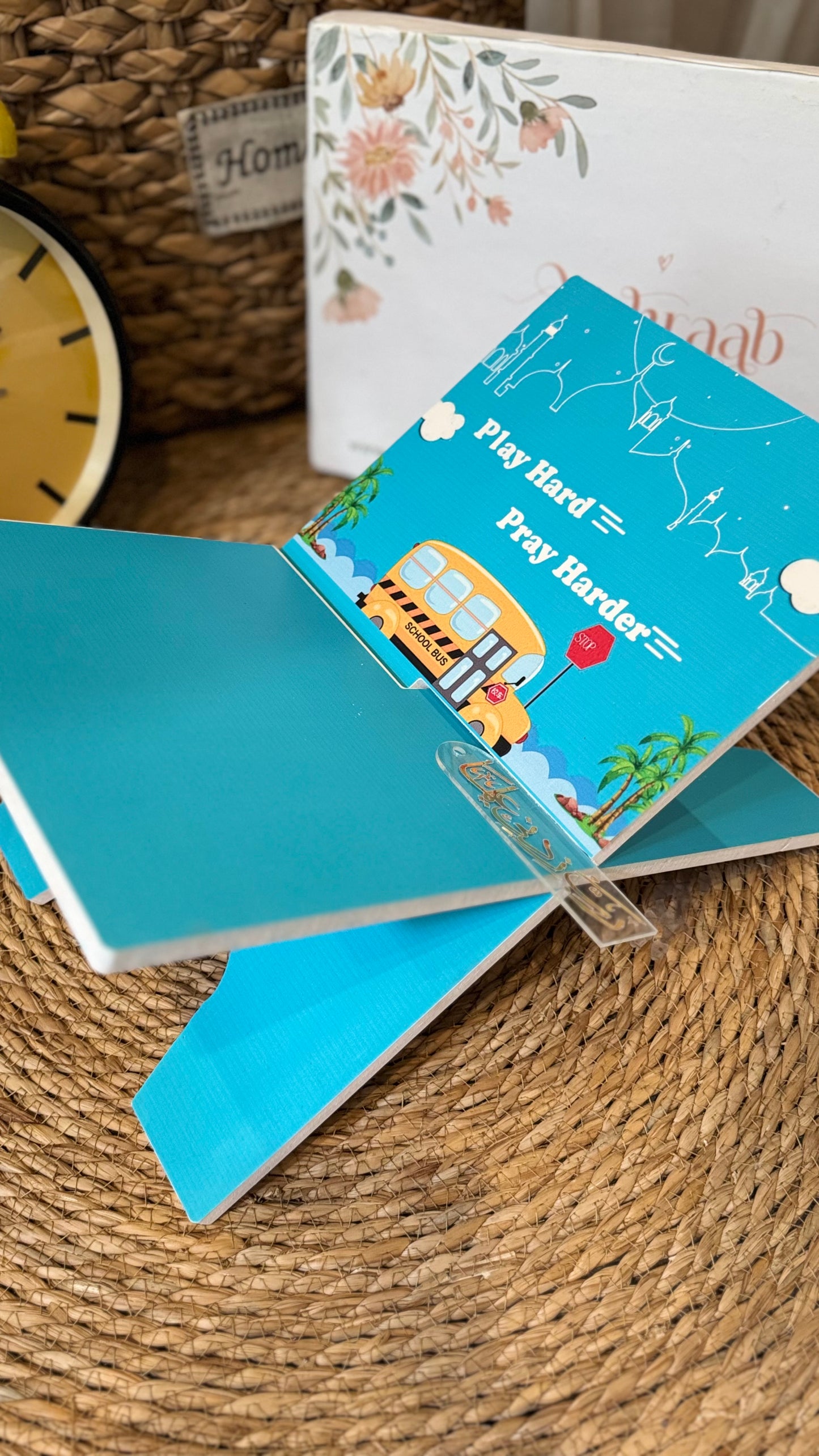 Bbk14(prayer mat,Rehal bookmark &tasbeeh)