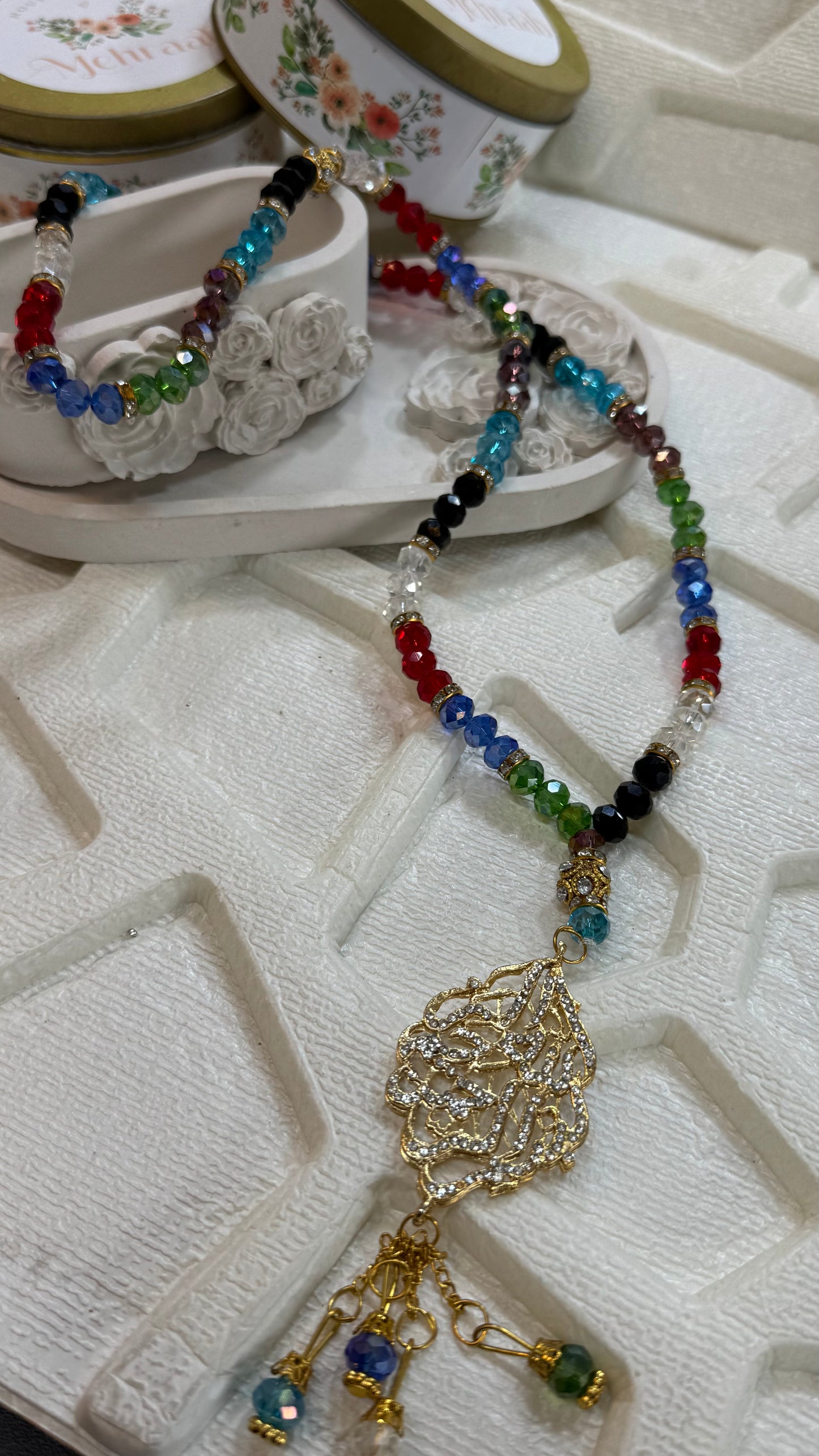 Multi color tasbeeh/prayer bead