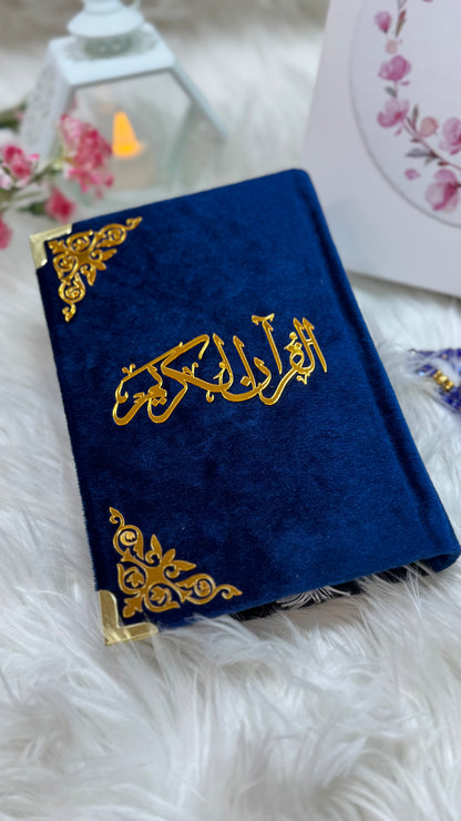 Blue Velvet Quran pak