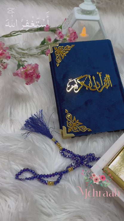 Blue Velvet Quran pak